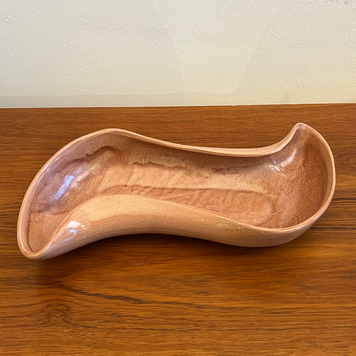 Red Wing Pinkish Brown Ceramic Dish (M1447)