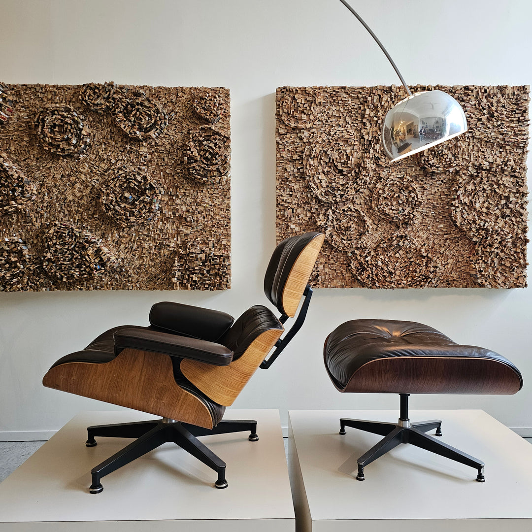 Herman Miller Eames Lounge Chair & Ottoman - 1978