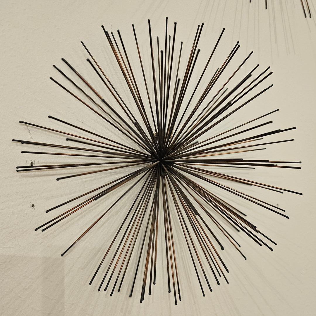 Curtis Jere Style Urchin Wall Sculpture