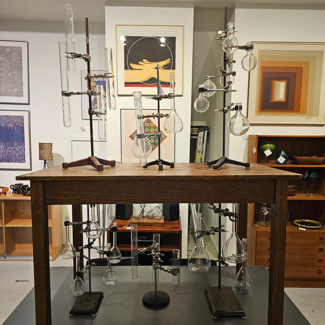 Vintage Lab Glass Holder Stand