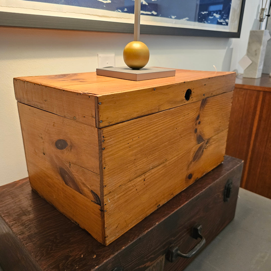 Handmade Wood Storage Box