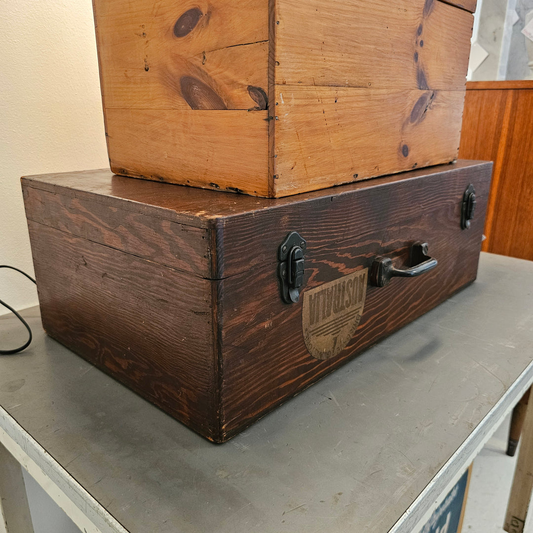 Australian Wood Storage Box