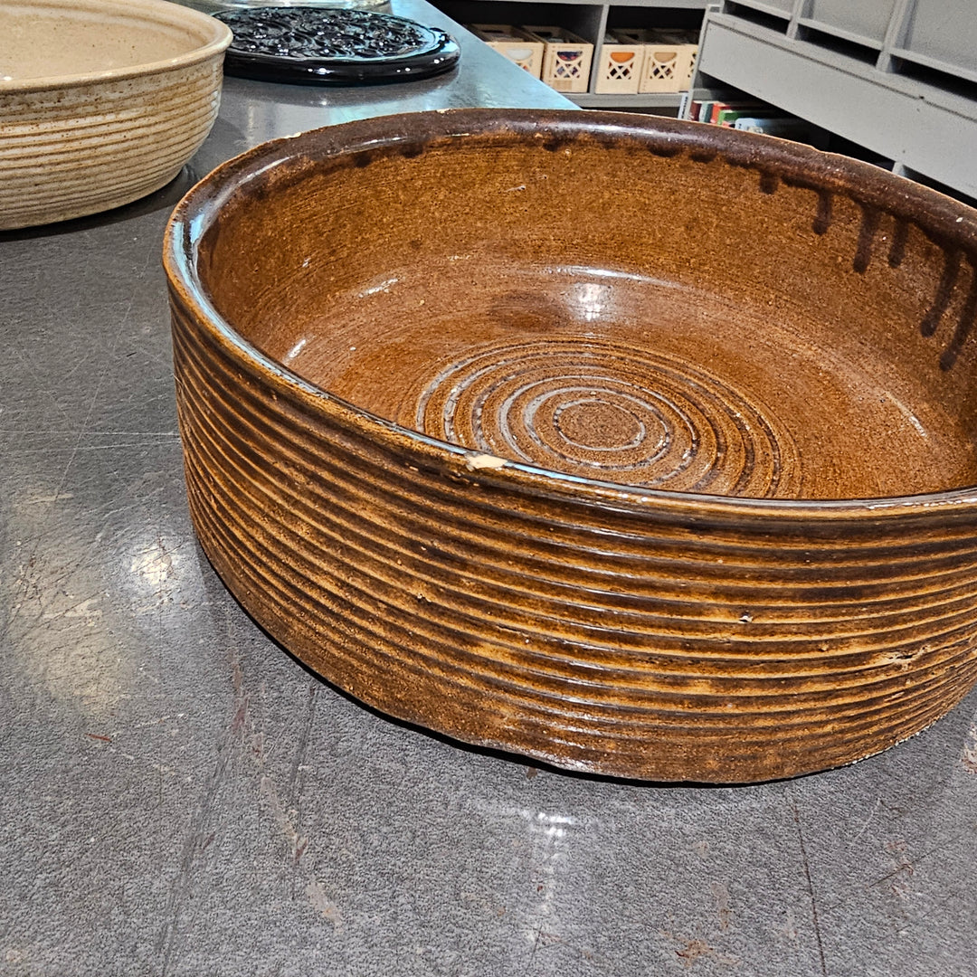 Zanesville Pottery Shallow Bowl - As Found