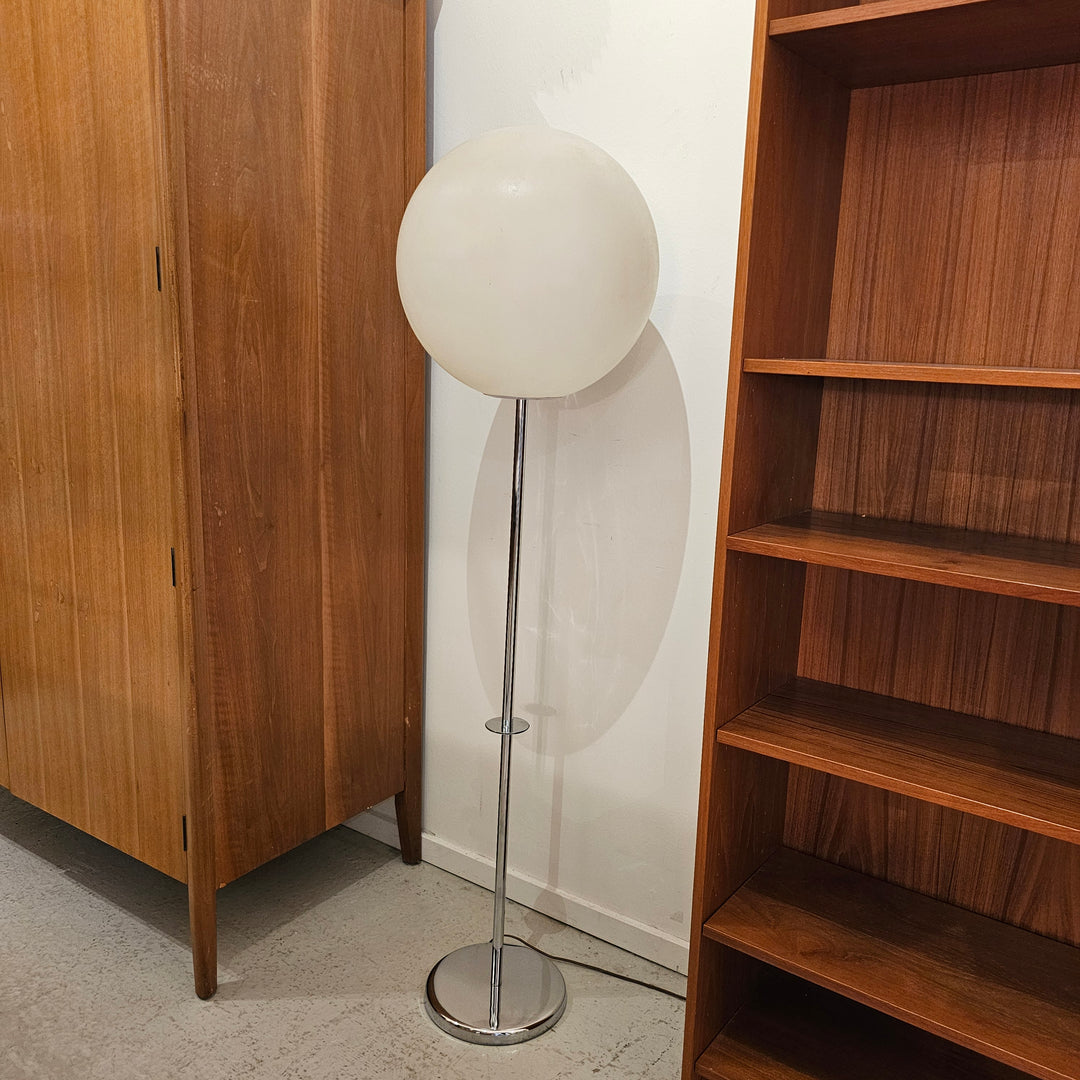 Large Lollipop Globe Floor Lamp