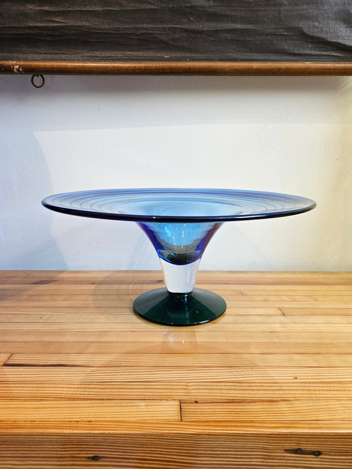 Richard Blenko Art Glass Bowl