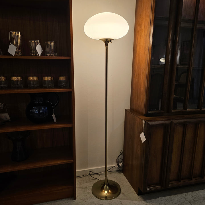 Laurel Brass Mushroom Floor Lamp