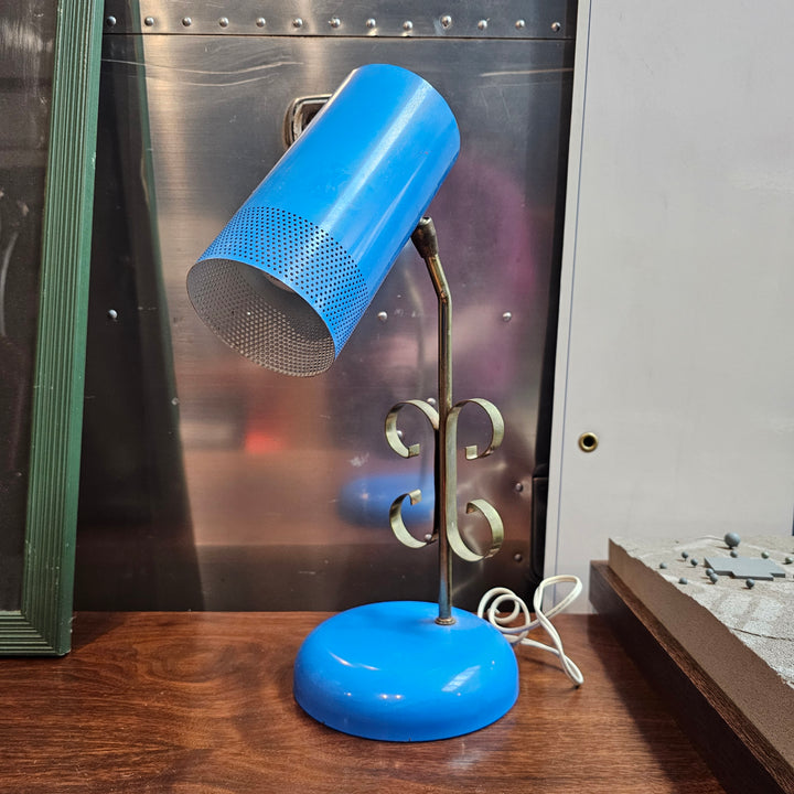 Vintage Blue Desk Lamp