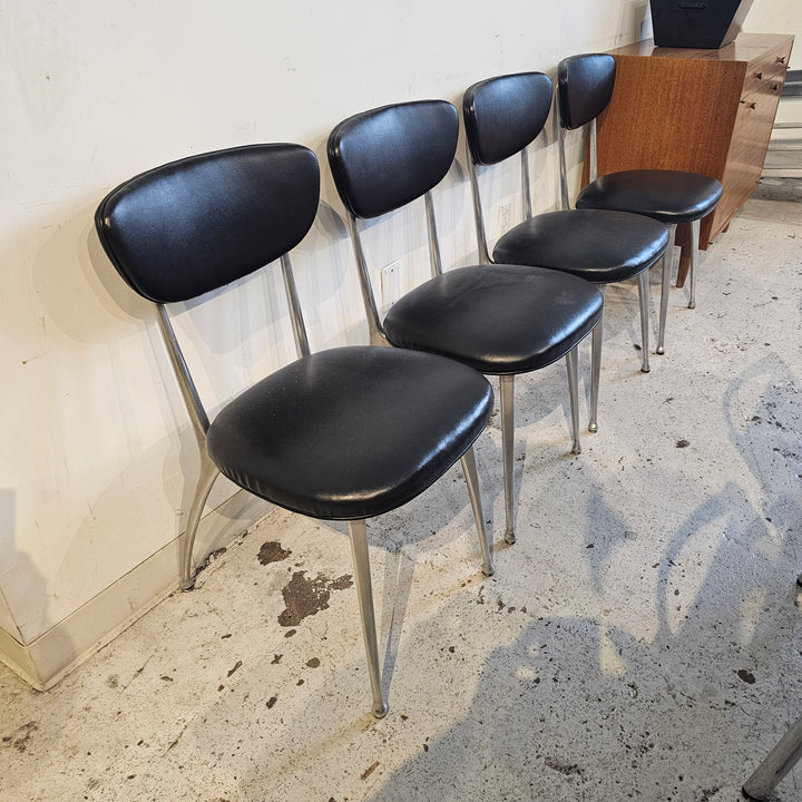 (4) Restored 1950s Shelby Williams Gazelle Chairs