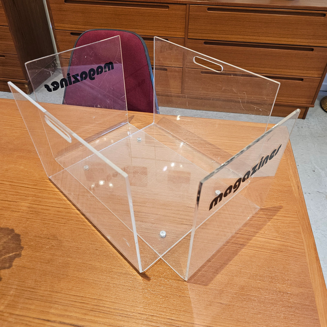 Acrylic Magazine Holder