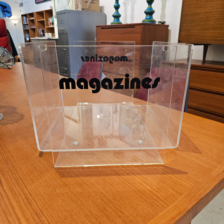 Acrylic Magazine Holder