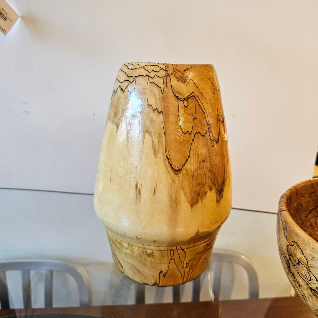 Large Spalted Maple Vase by Ben-Hur Carrasca