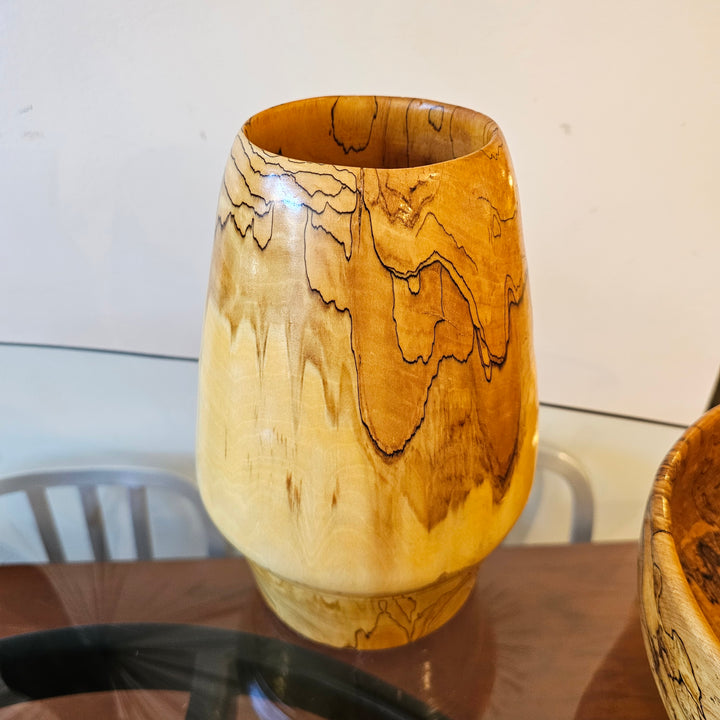 Large Spalted Maple Vase by Ben-Hur Carrasca