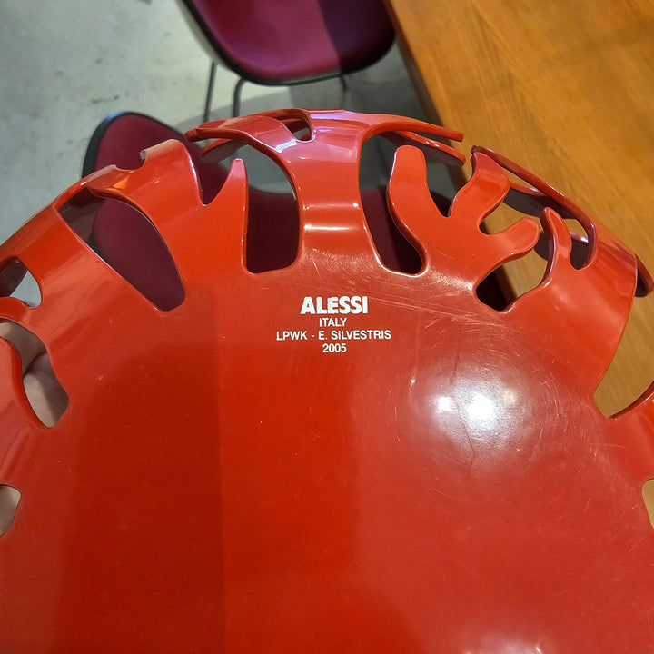 Alessi 'Mediterraneo' Fruit Bowl - Red