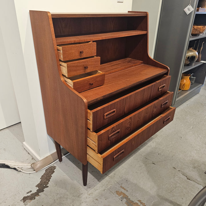 Danish Teak Secretary Cabinet