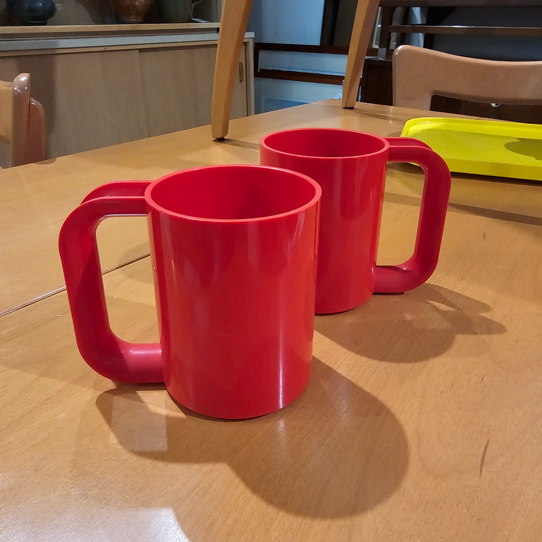 Vintage Red Heller Mug