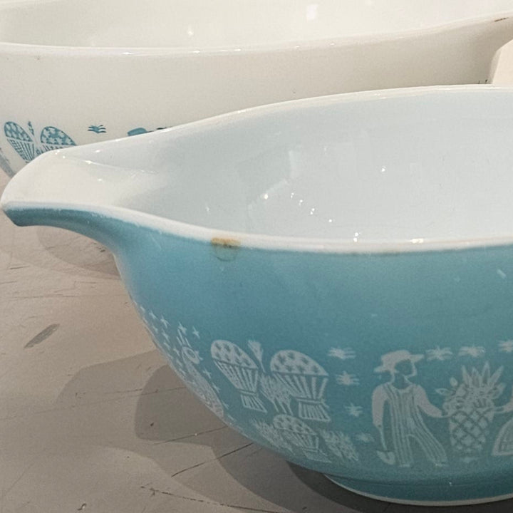 Pyrex Butterprint Cinderalla Bowls