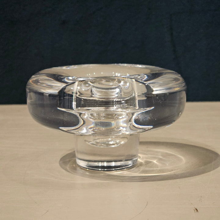 Dansk Glass Candleholder