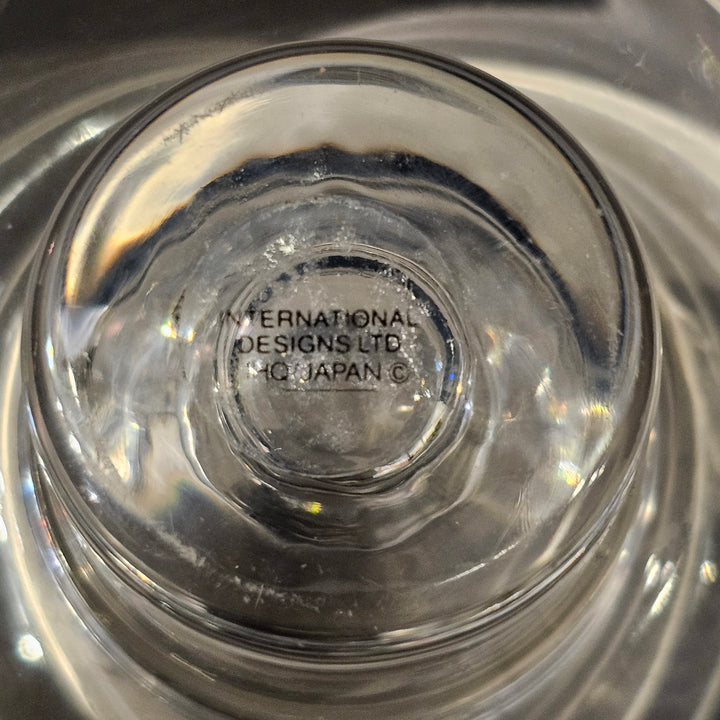 Dansk Glass Candleholder