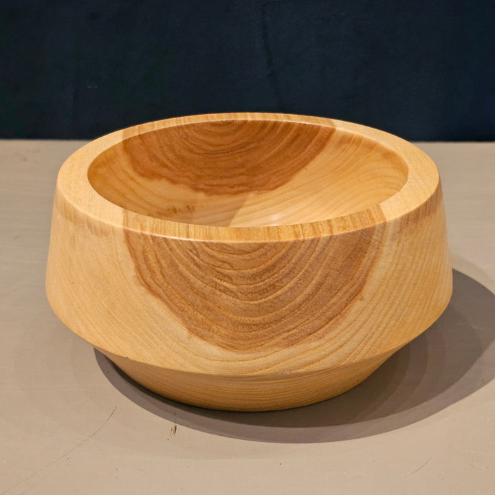 Ash Wood Bowl - Signed Dennis Ciesielski