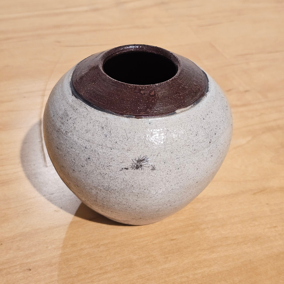 Small Raku Pottery Vase