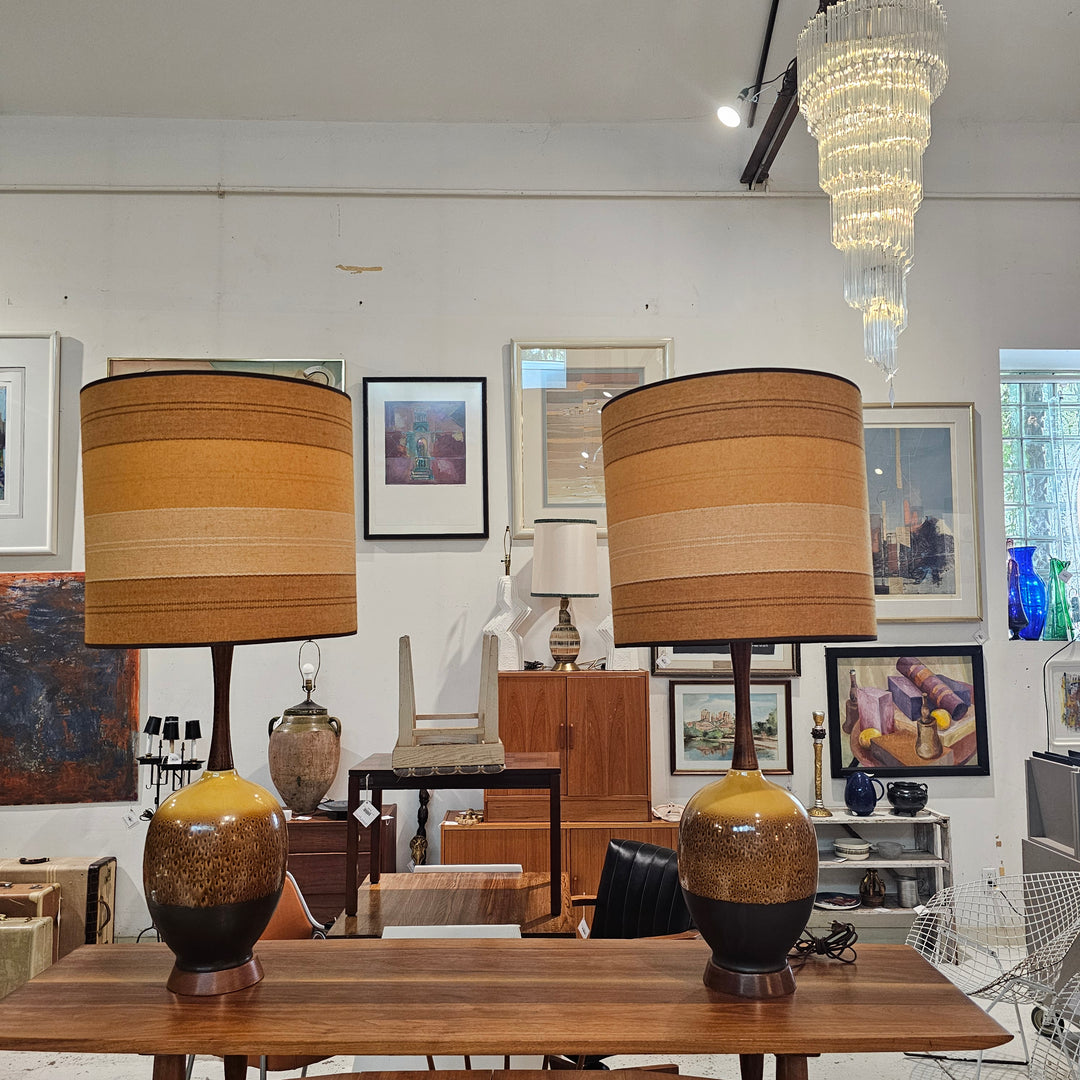 Pair of MCM Table Lamps
