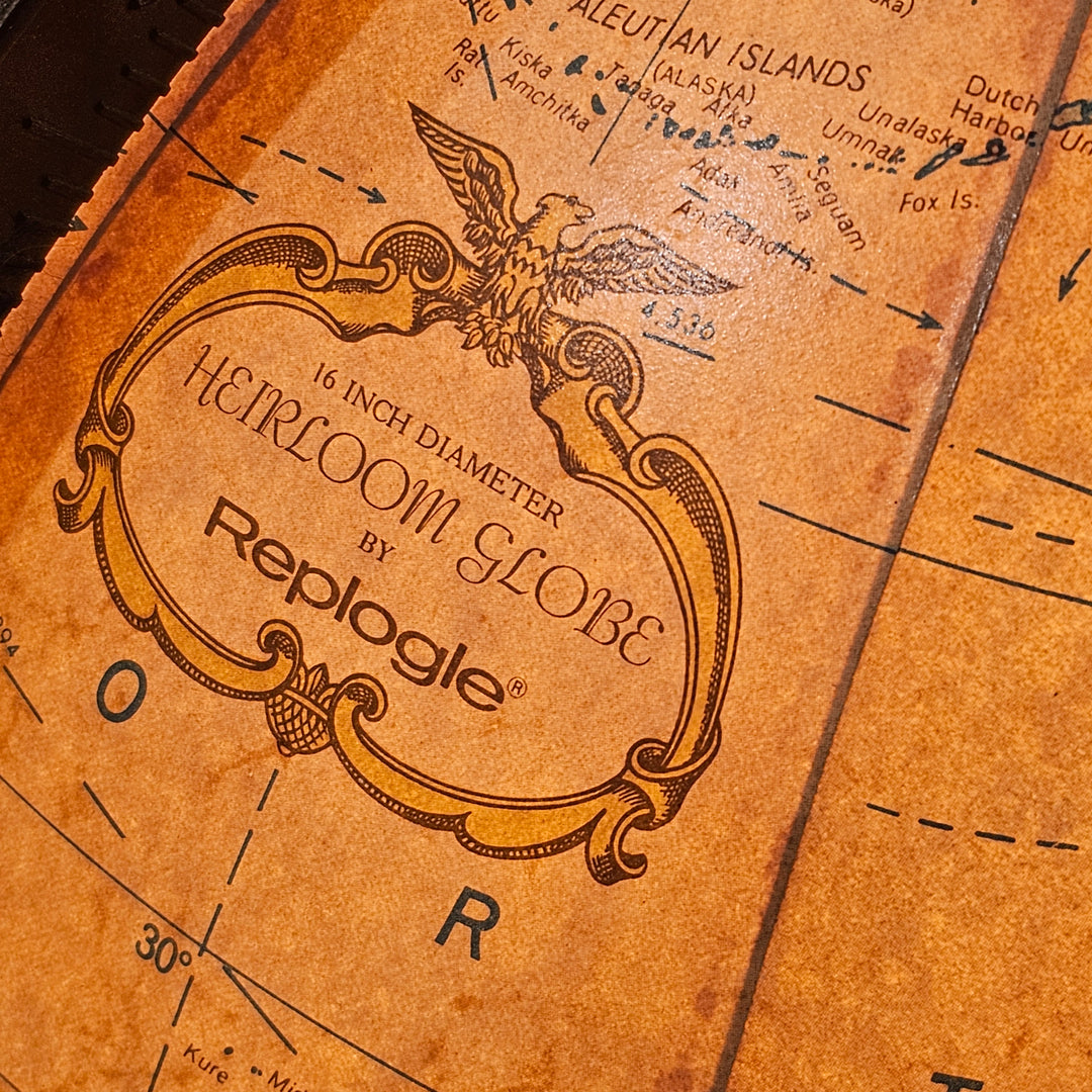16" Heirloom Standing Globe by Replogie