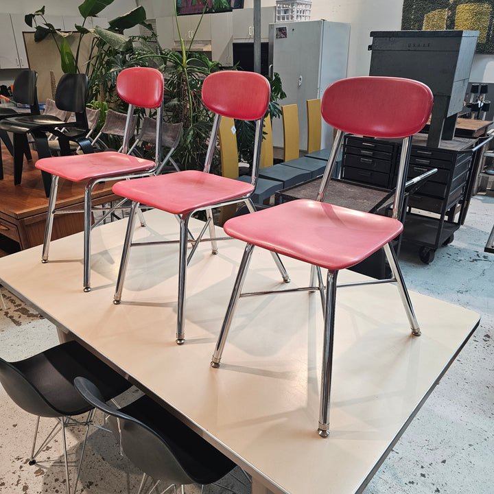 Salmon Colored School Chair