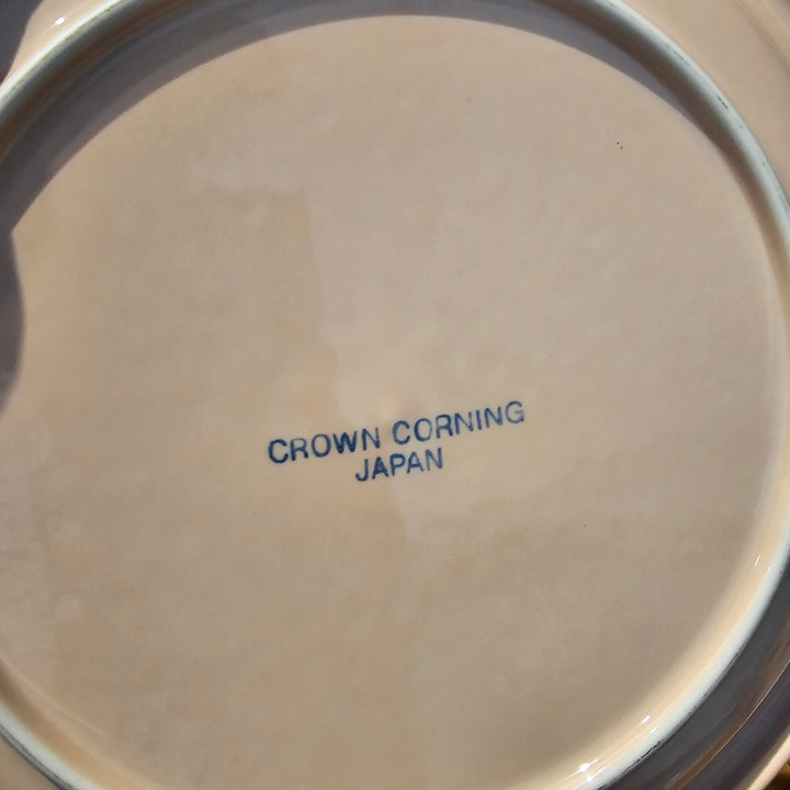 (10) Pink Crown Corning Dinner Plates 10.75"