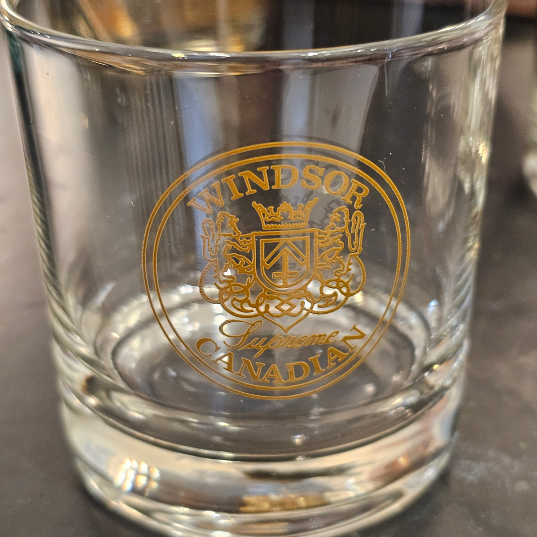 (8) Windsor Canadian Rocks Glasses