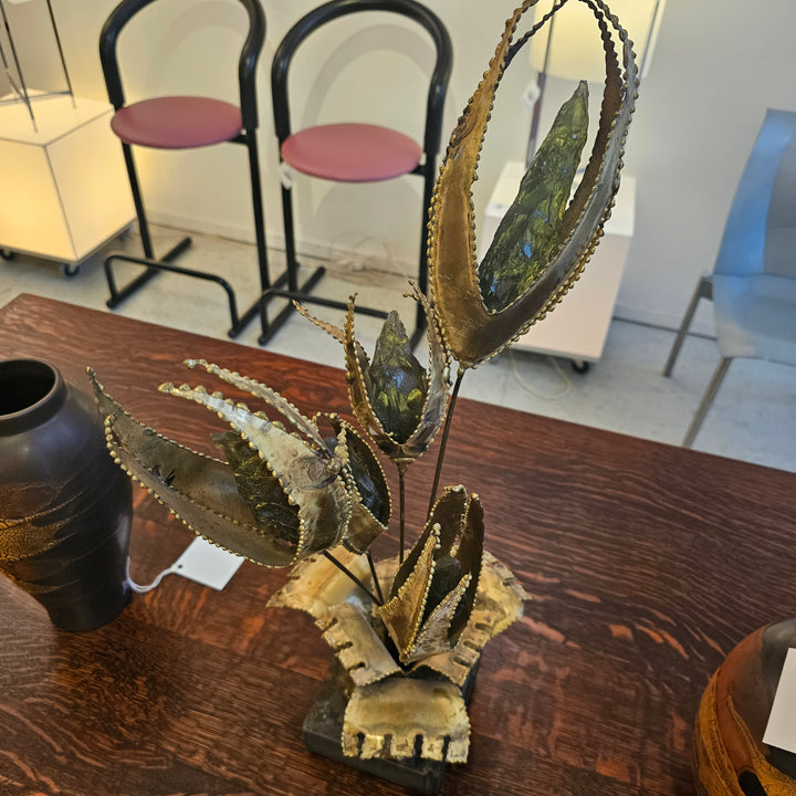 Brutalist Bijan Style Table Top Sculpture