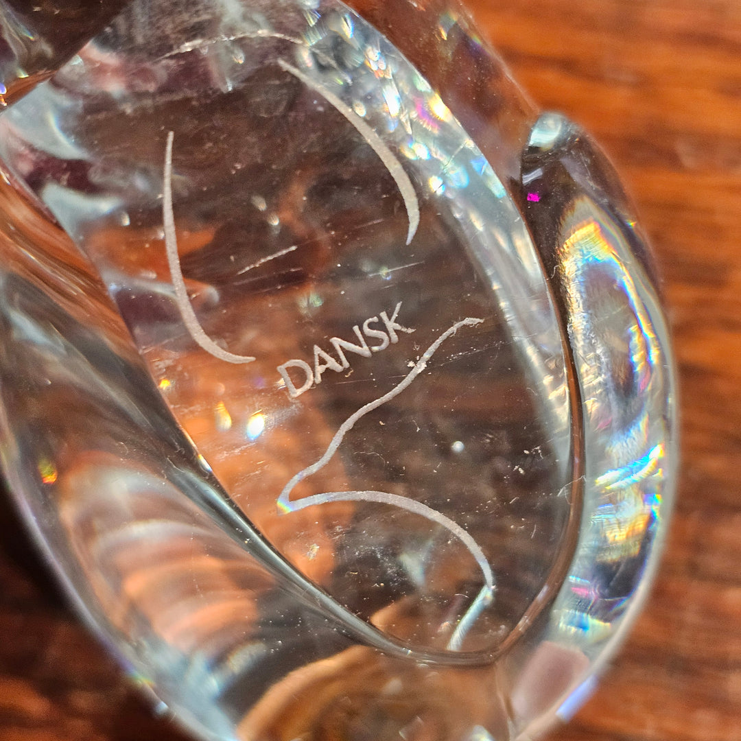 Dansk Crystal Walrus Figurine
