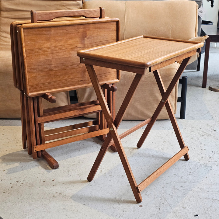Goodwood Teak Folding Table Set