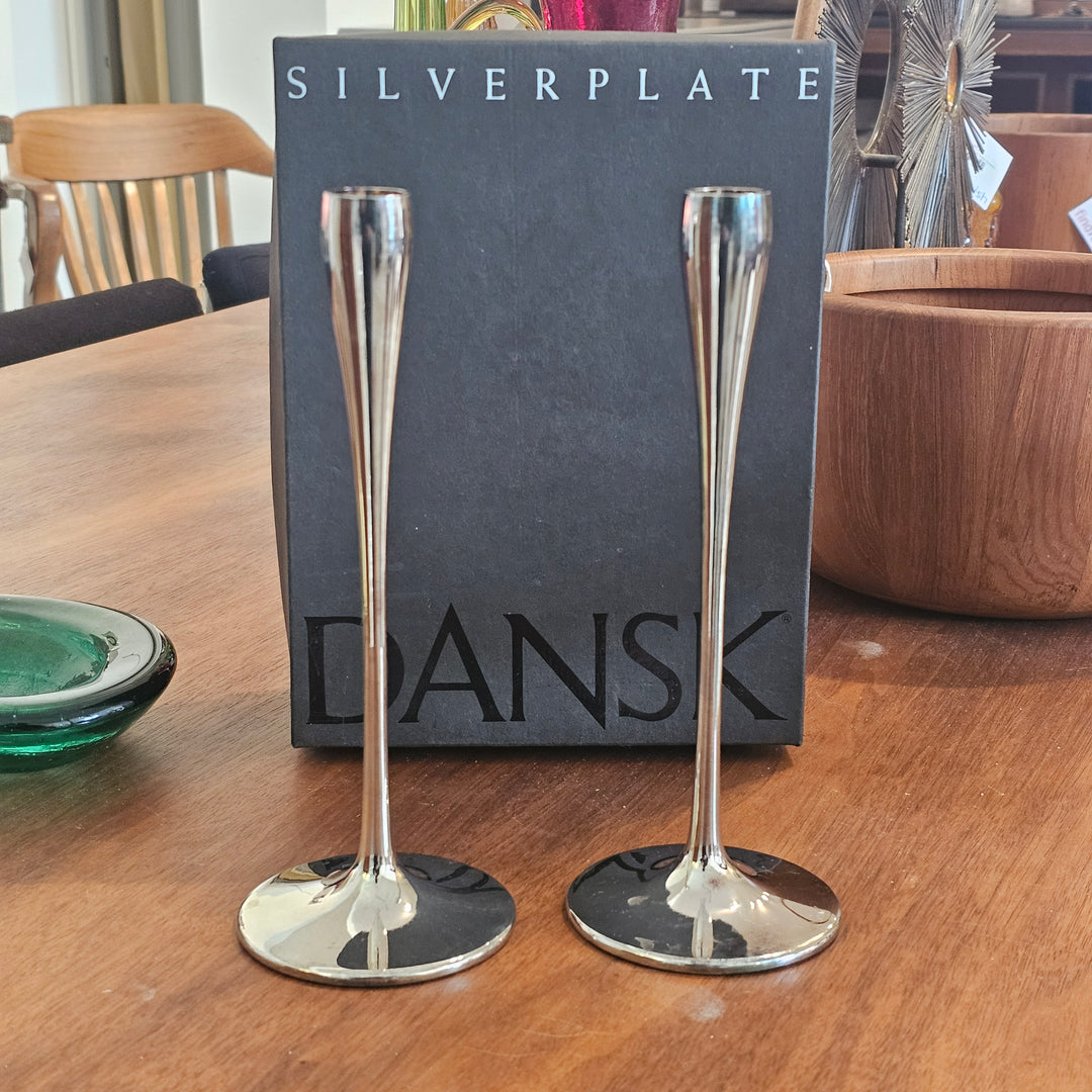 Pair of Dansk Candleholders