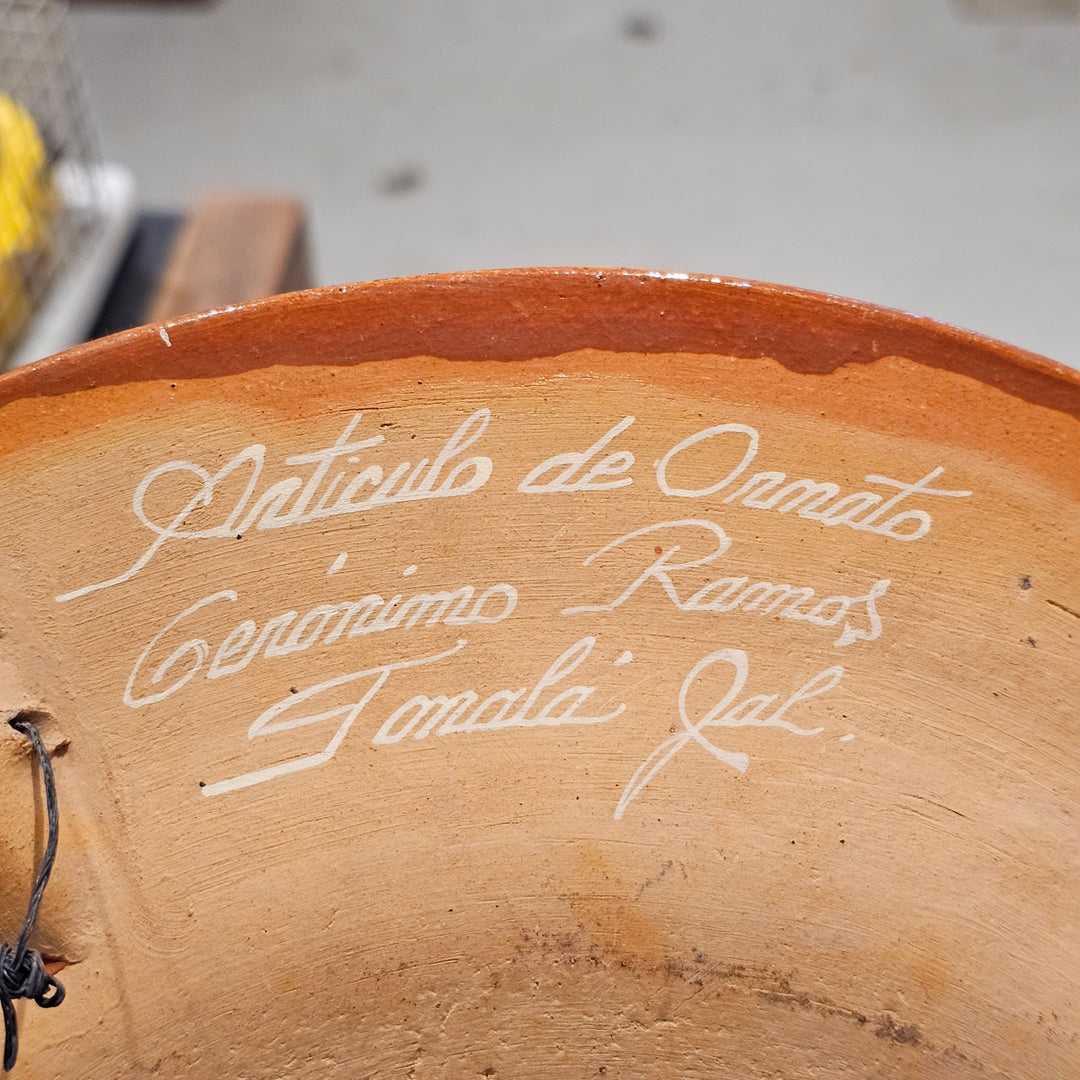 Petatillo Pottery Hanging Wall Plate