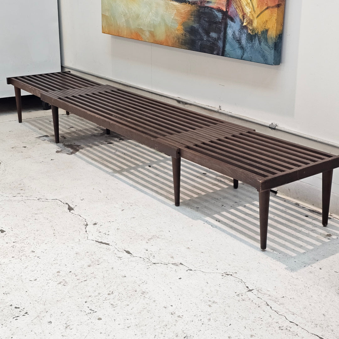 MCM Adjustable Slat Bench