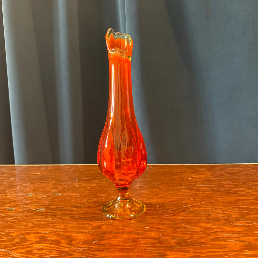 Viking Persimmon Swing Vase