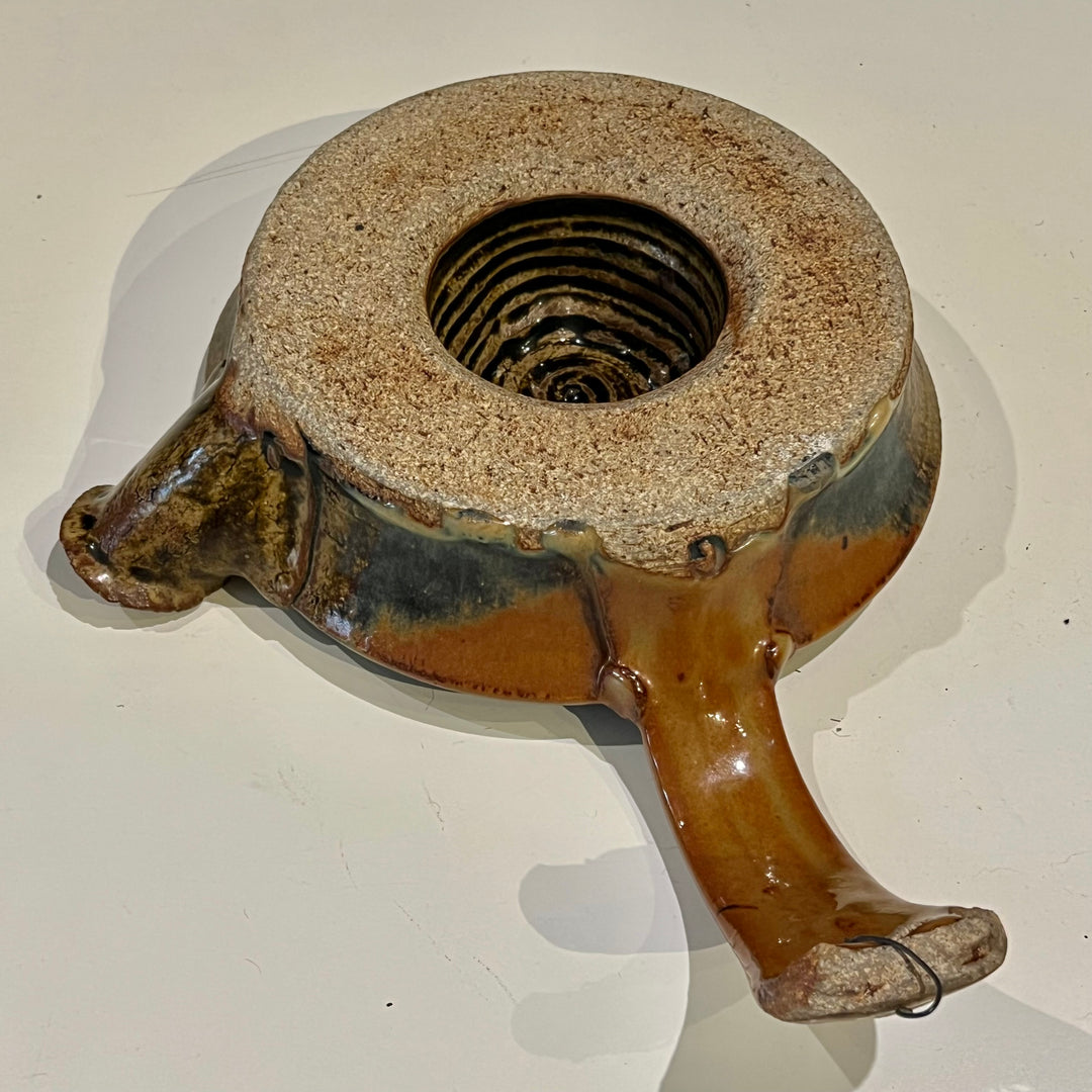 Studio Pottery Ceramic Juicer w/Handle