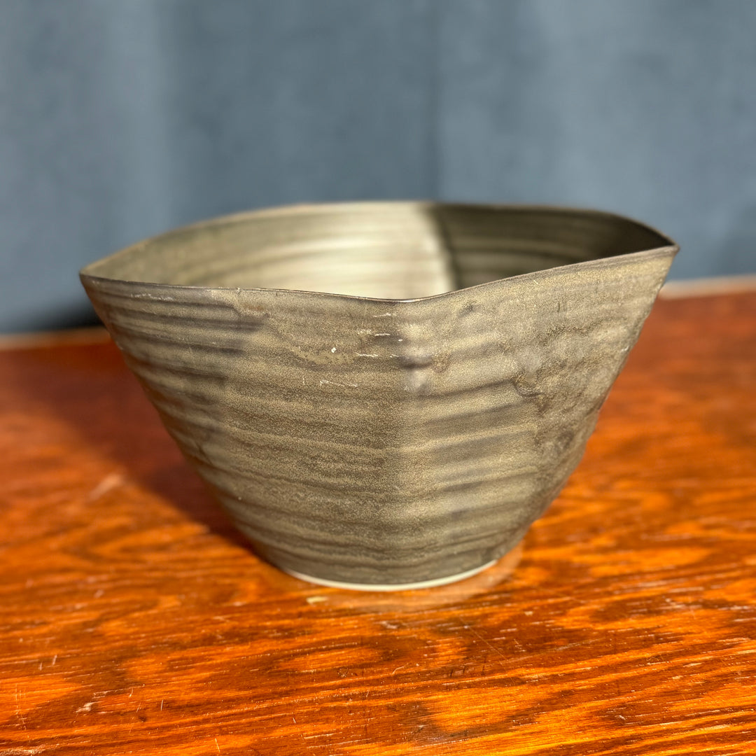 Monica Rudquist Charcoal Serving Bowl