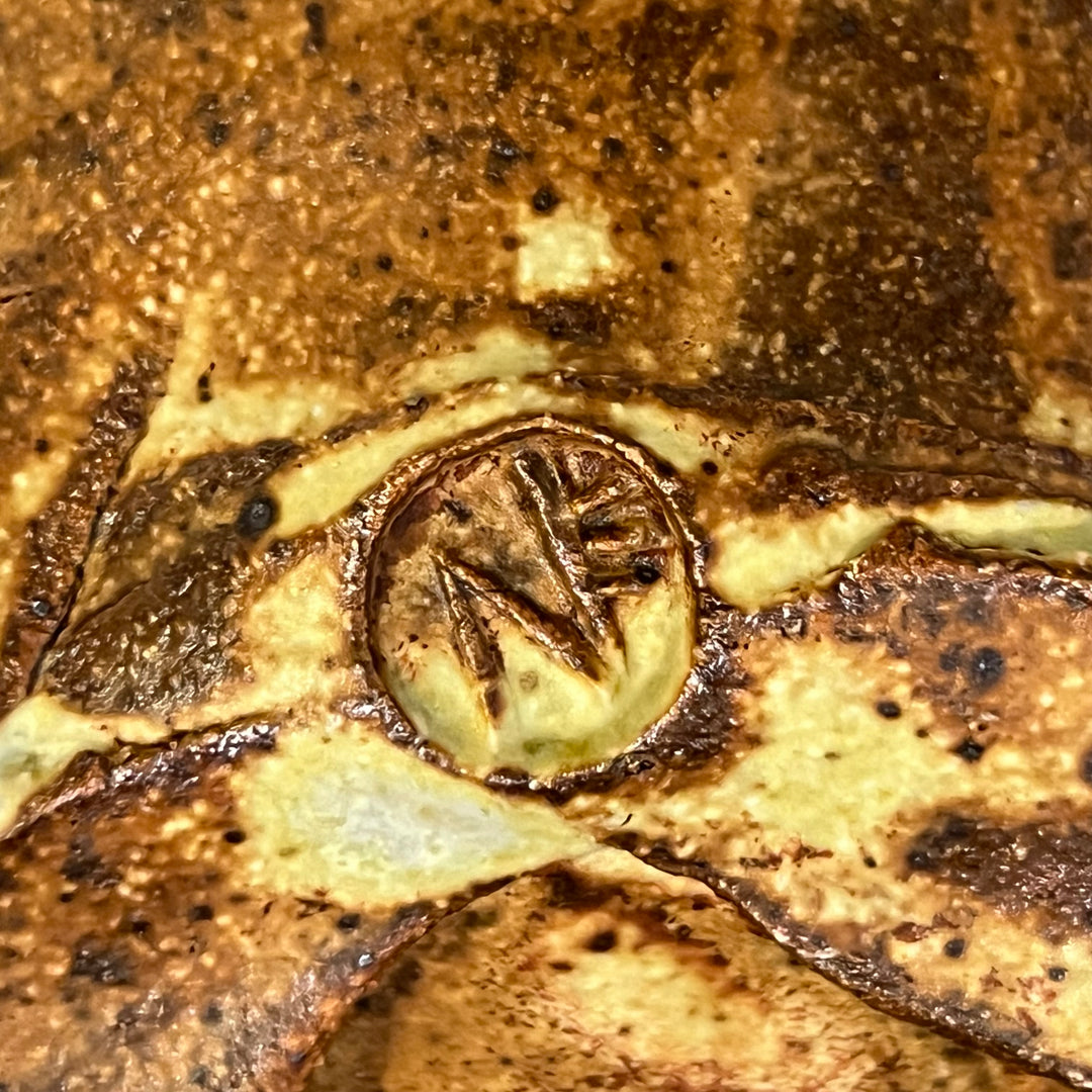 1970s Studio Pottery Hexagonal Bowl