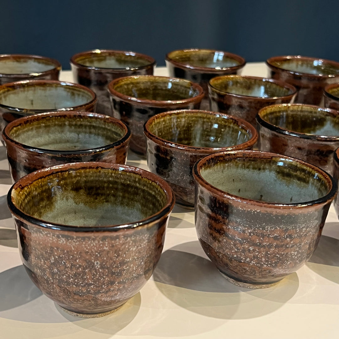 1970s Japanese Stoneware Cups