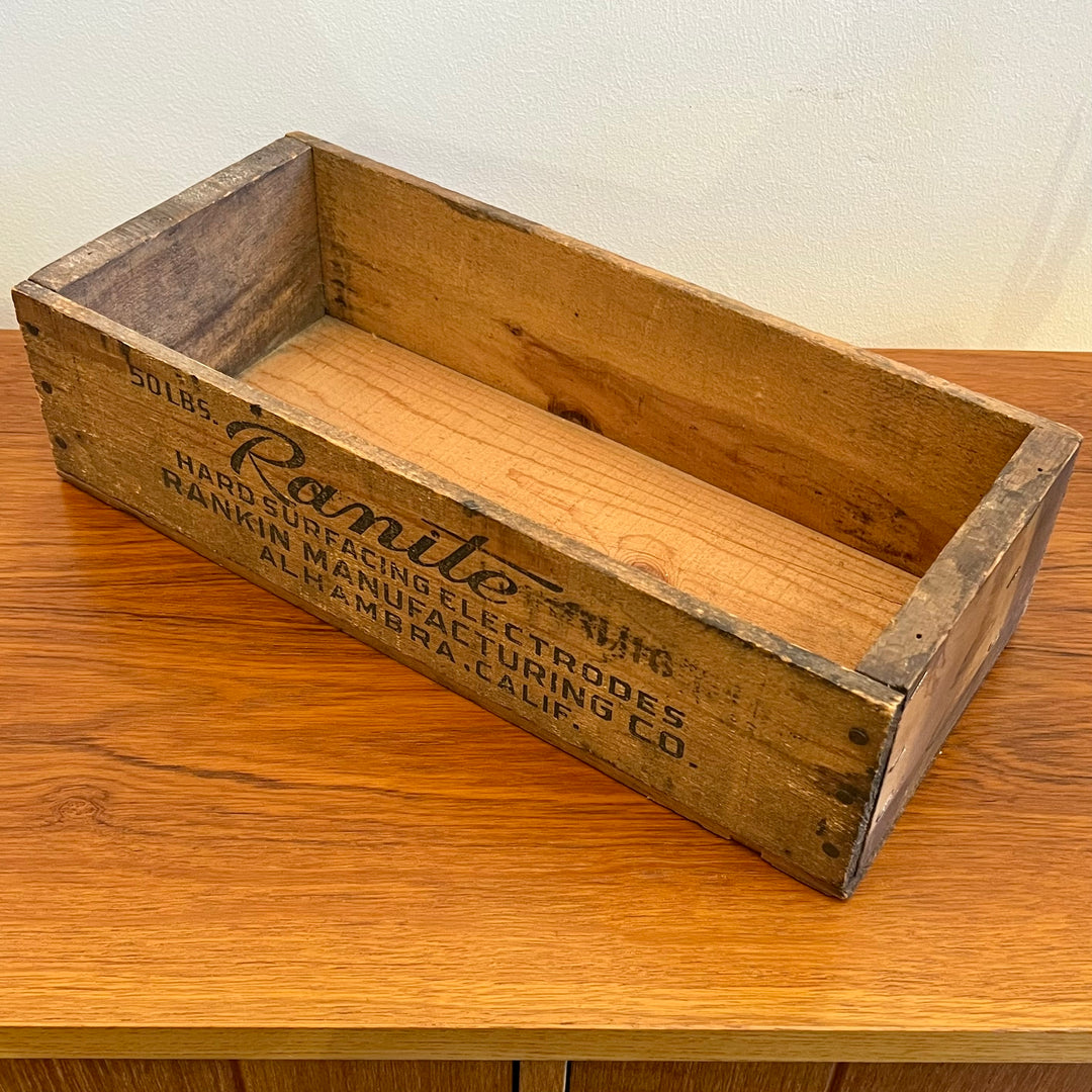 Vintage Ranite Wood Box