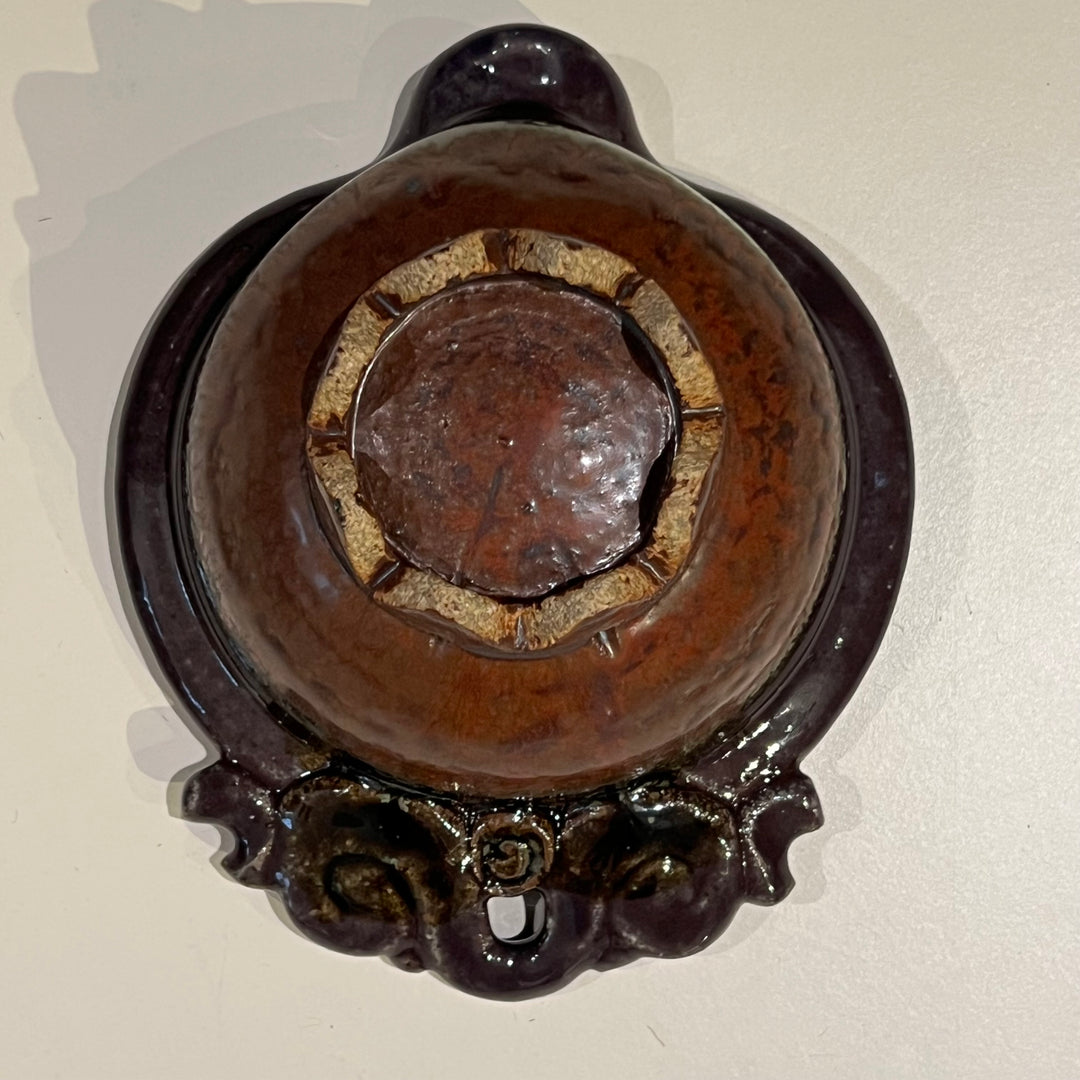 Purple Glazed Ceramic Creamer