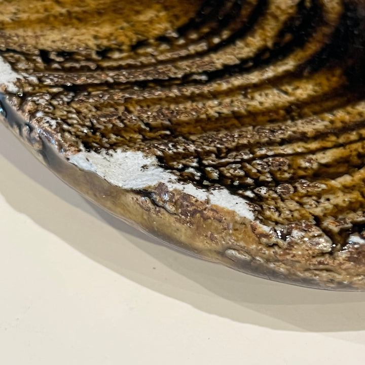 Set of 6 1960s Japanese Studio Pottery 6.5” Plates