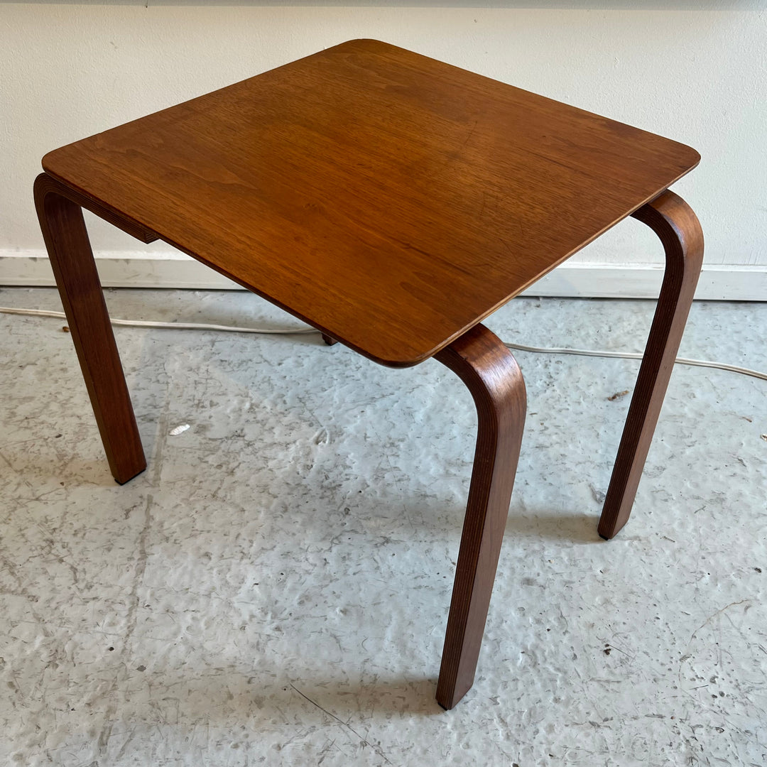 Danish Bentwood Side/End Table