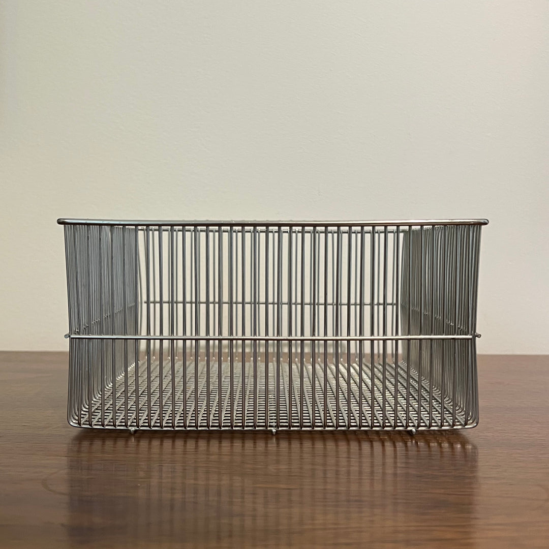 8” Square Stainless Basket