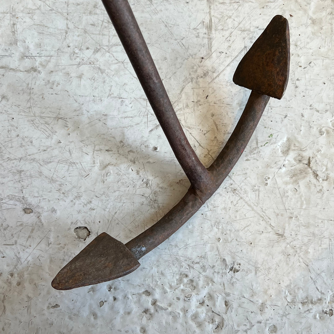 Antique Hand-Forged 22” Boat Anchor