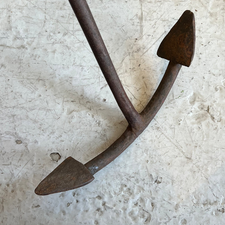 Antique Hand-Forged 22” Boat Anchor