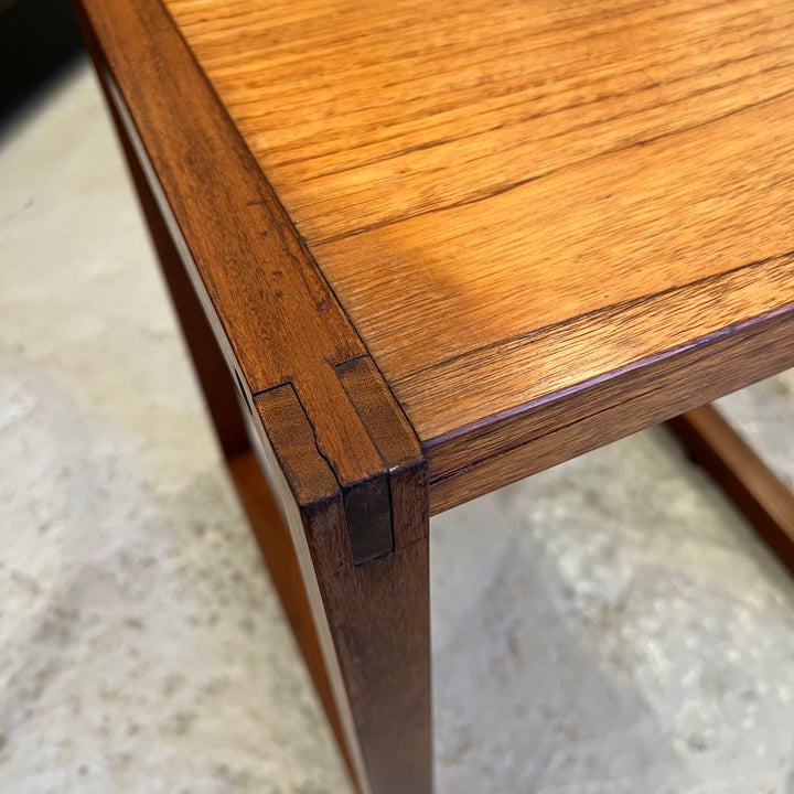 Pair of 1980s R.S. Furniture Danish-Style Wood End Tables/Nightstands