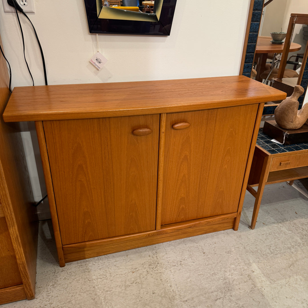 Teak Storage Console