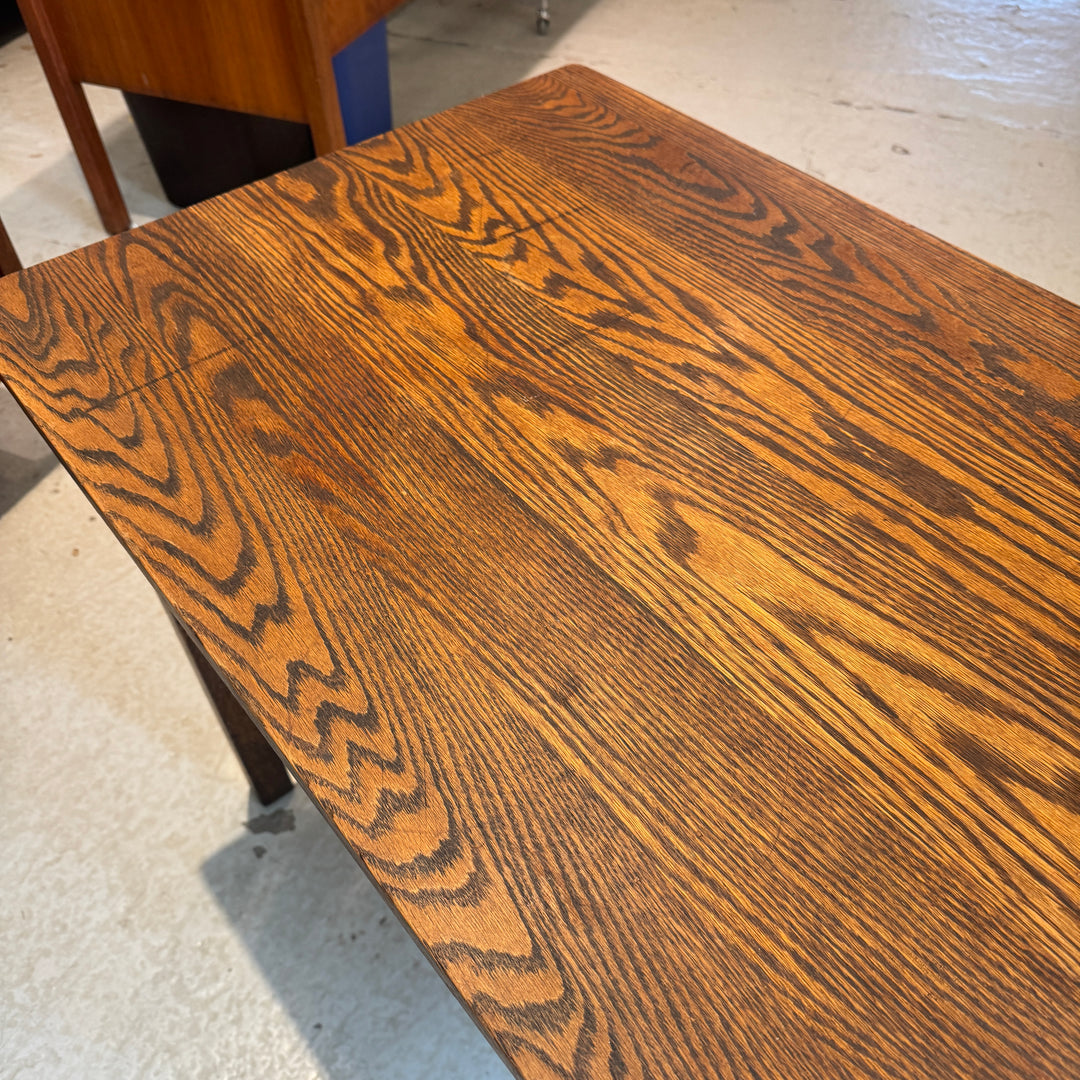 Small Mission Style Oak Table